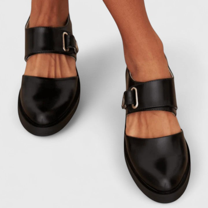 Orthopedic Mary Jane Shoes Real Leather