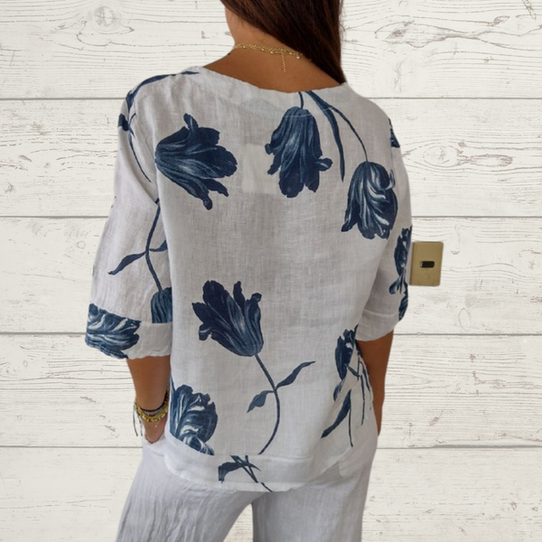 Despoina – Elegant flower pot with buttons