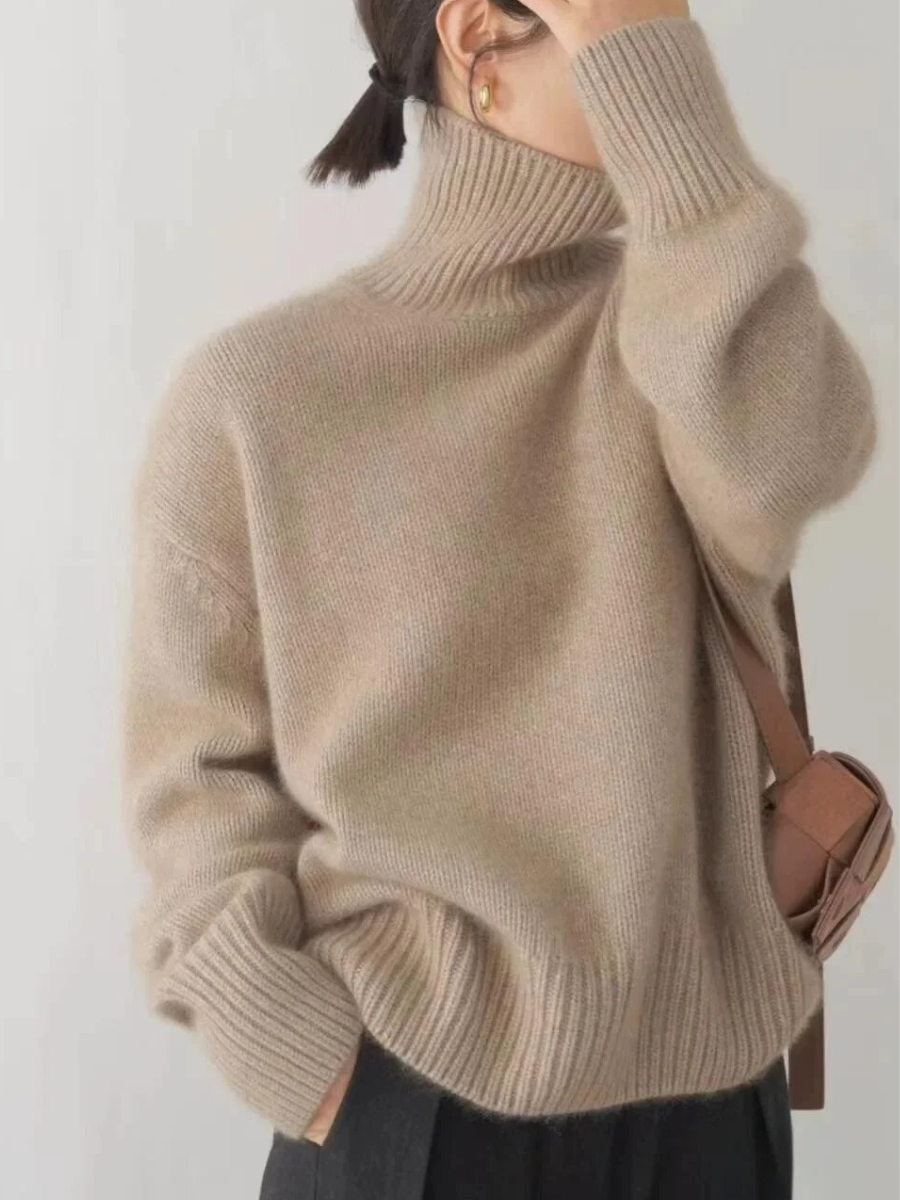 Amy™ | Cozy Relaxed Turtleneck Sweater