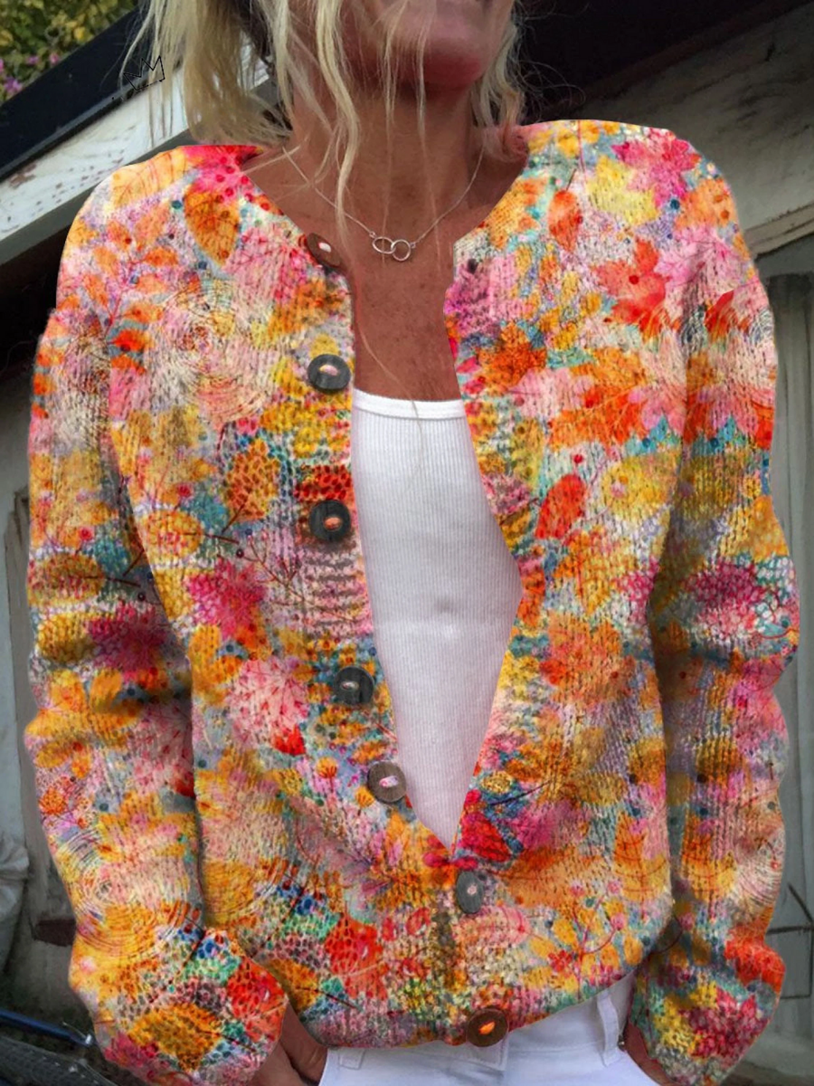 Phoebe | Vintage Knit Cardigan