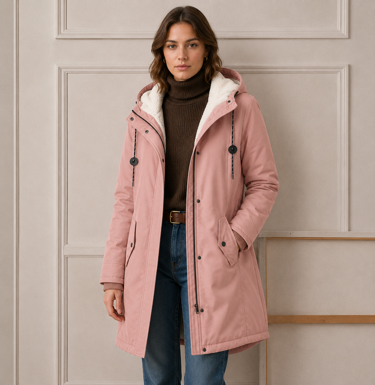 Everest™ | Sherpa-Lined Hooded Winter Coat