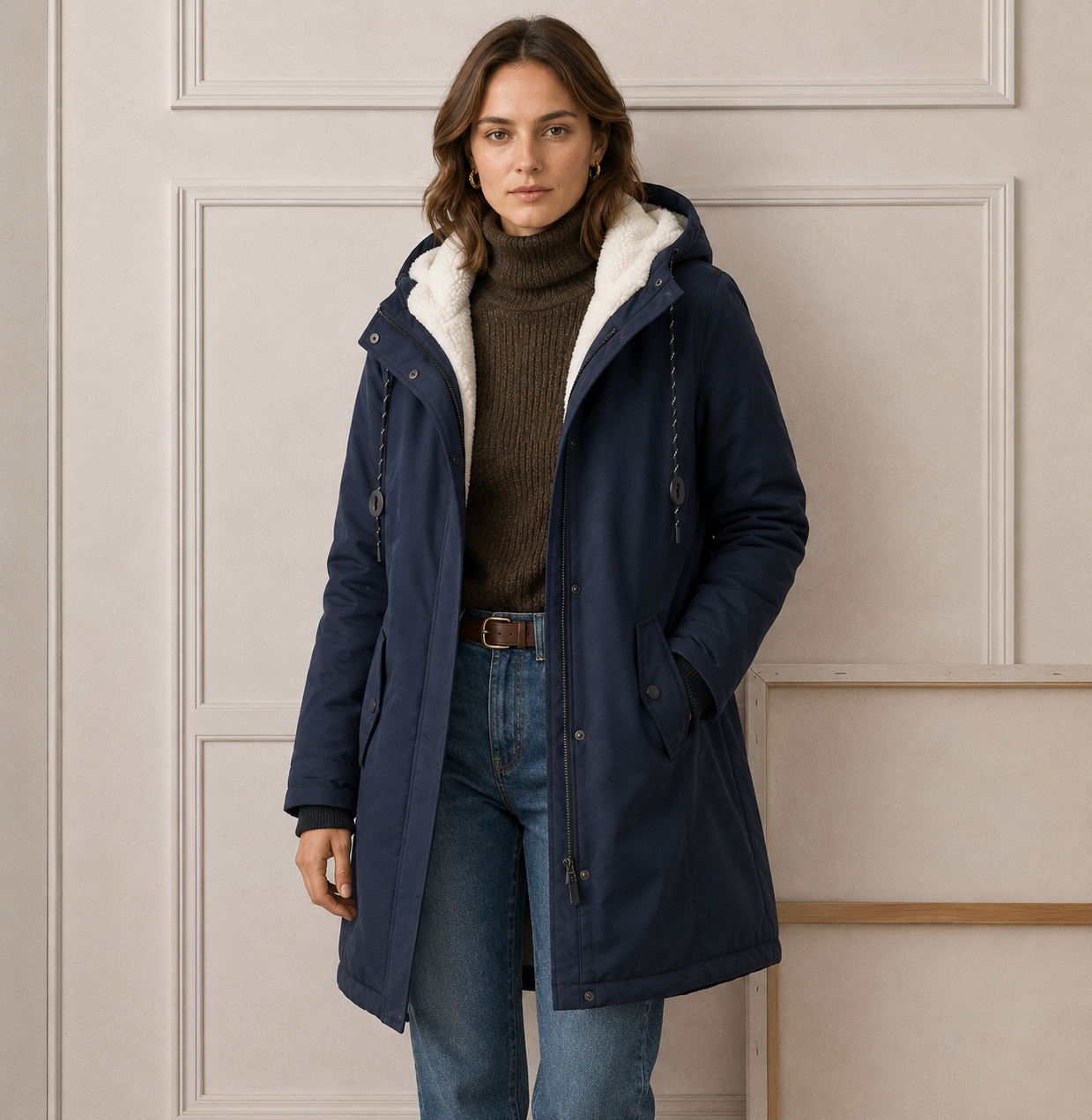 Everest™ | Sherpa-Lined Hooded Winter Coat