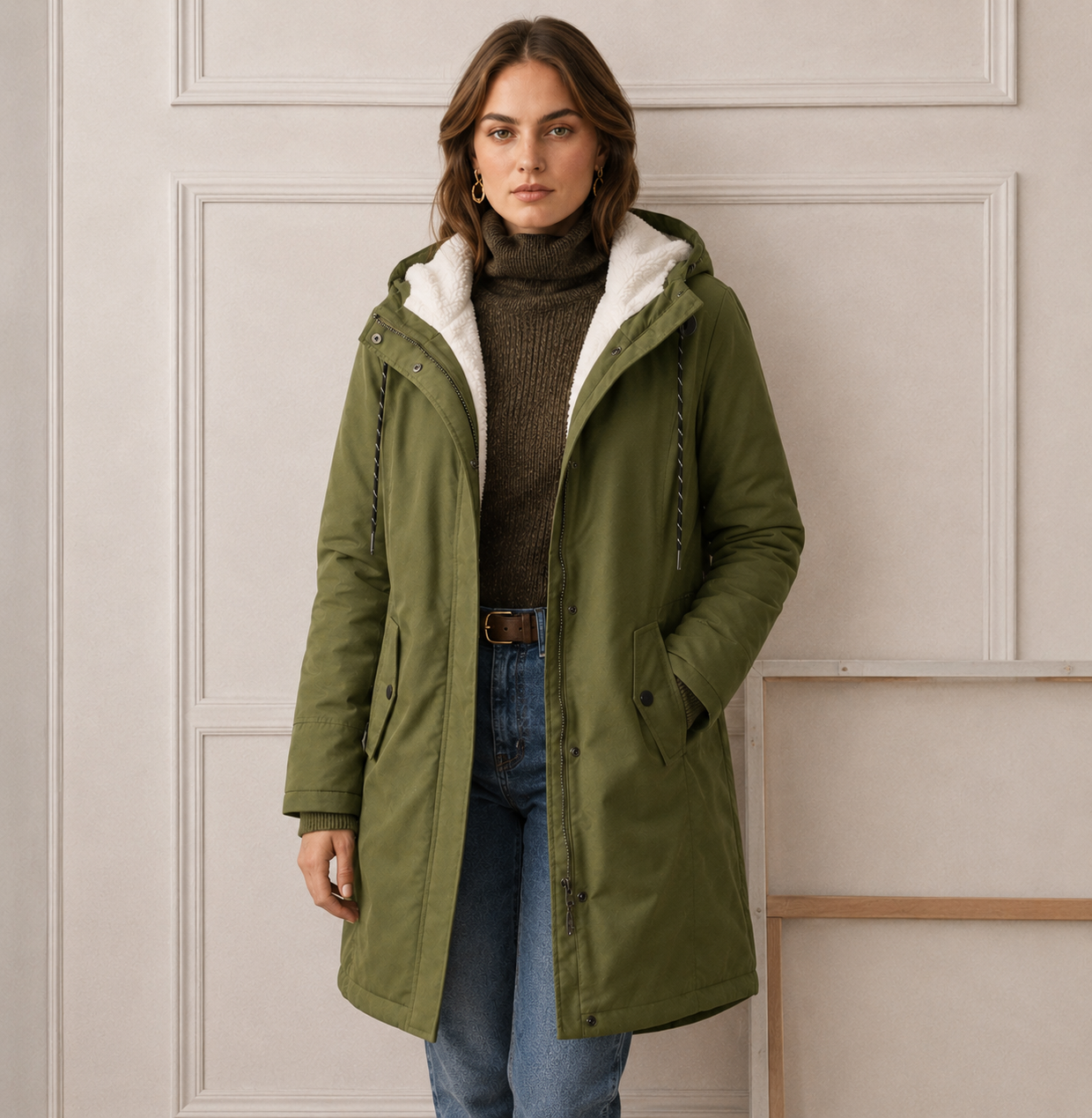 Everest™ | Sherpa-Lined Hooded Winter Coat