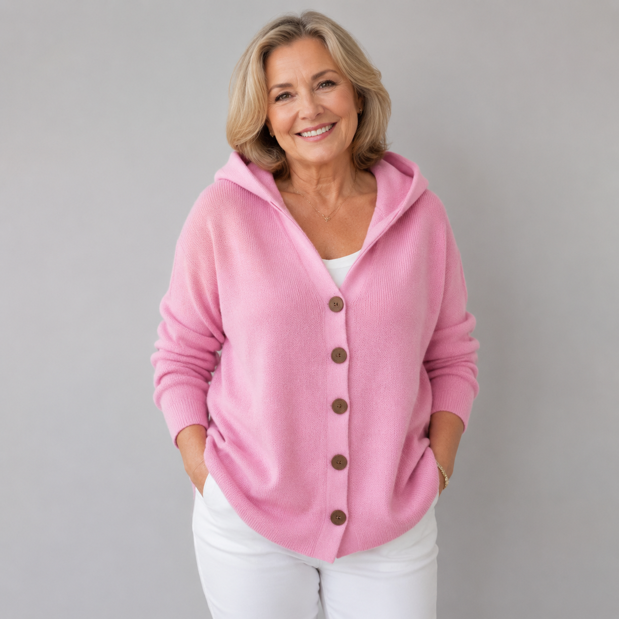 Vali | Hooded Knit Jacket