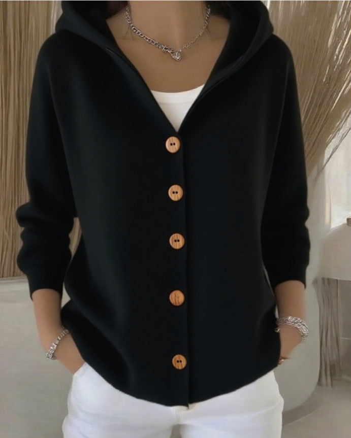 Vali | Hooded Knit Jacket