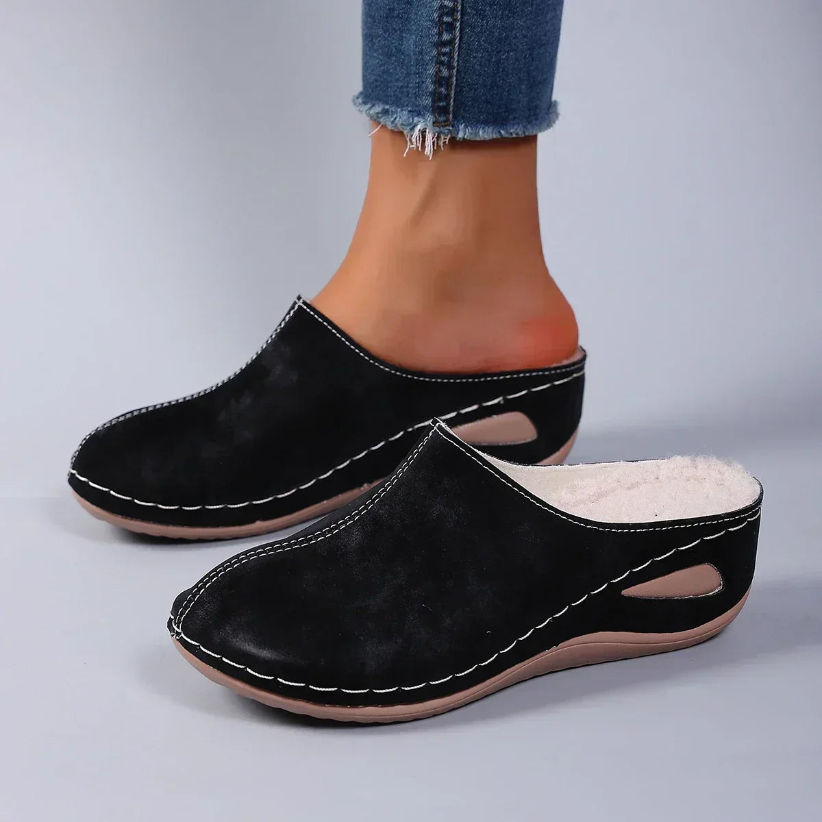 Élise™ | Cozy Lined Comfort Slippers