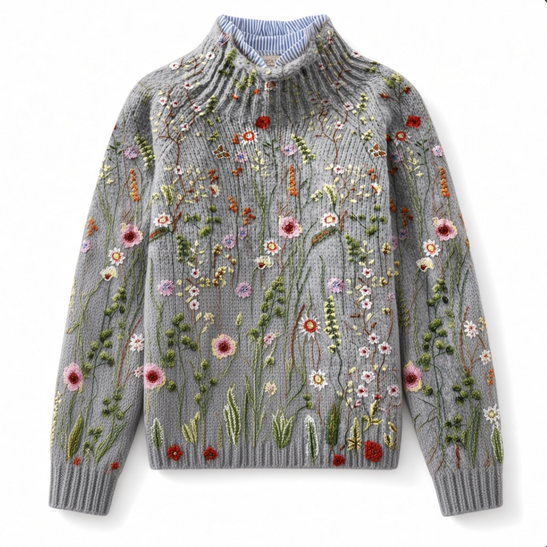 Abigail | Enchanted Meadow Knit Sweater