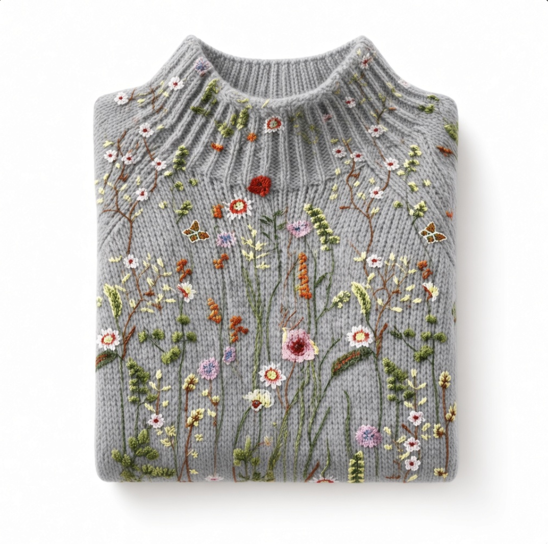 Abigail | Enchanted Meadow Knit Sweater