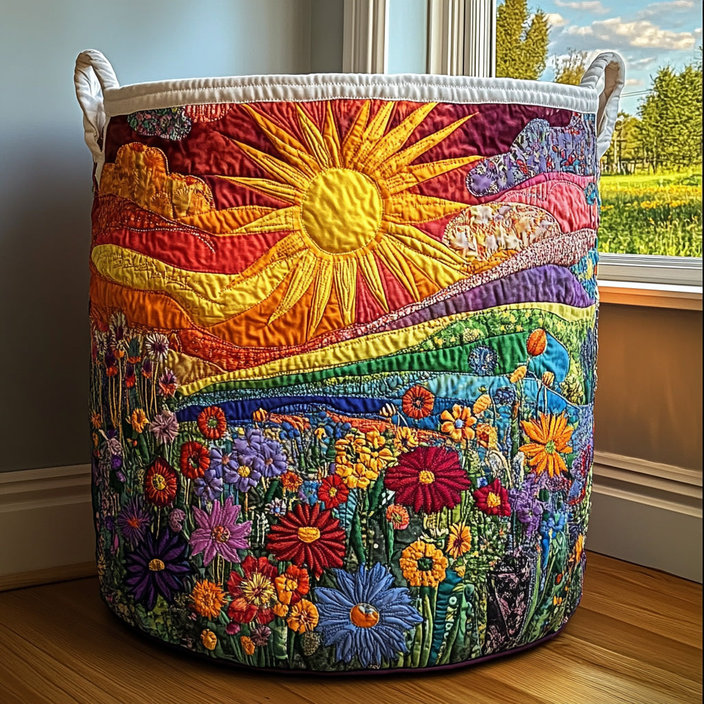 Amelia | Sunkissed Meadow Laundry Basket