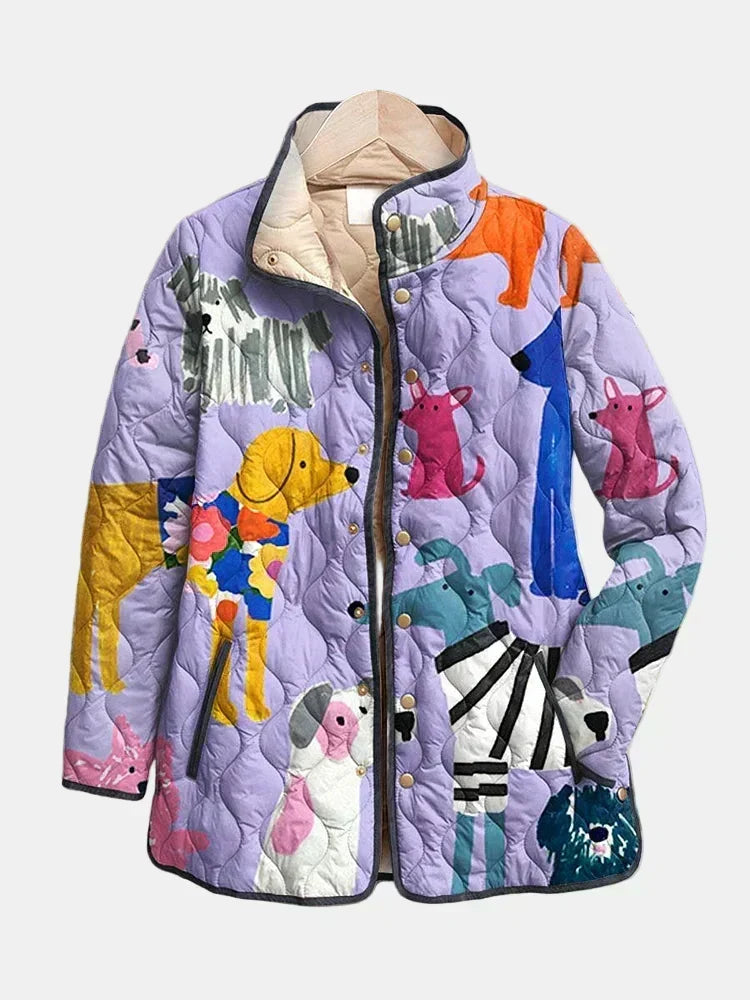 Elodie | Whimsical Storybook Quilted Jacket