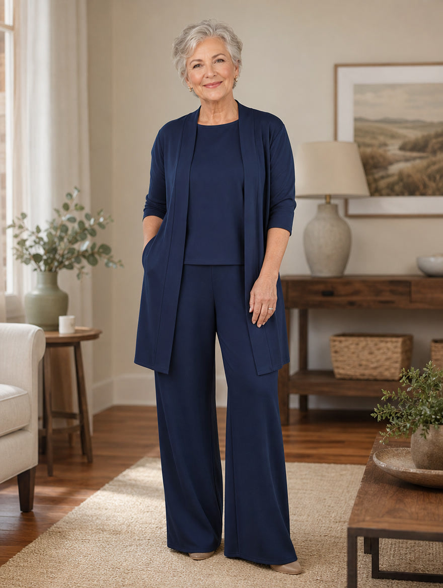 Natalie | Elegant 3-Piece Knit Lounge Set