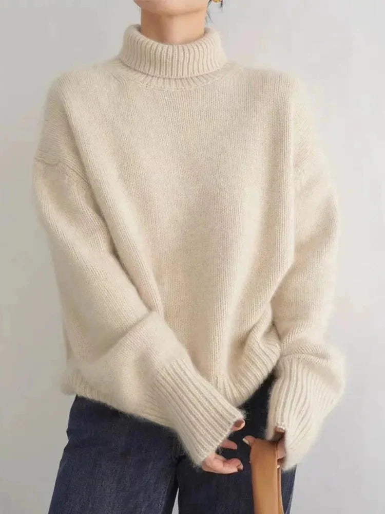 Amy™ | Cozy Relaxed Turtleneck Sweater