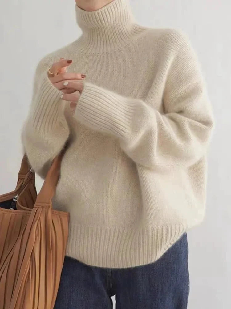 Amy™ | Cozy Relaxed Turtleneck Sweater