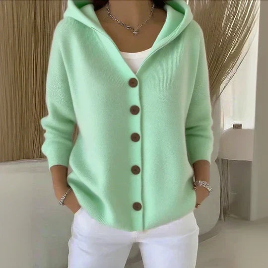 Vali | Hooded Knit Jacket