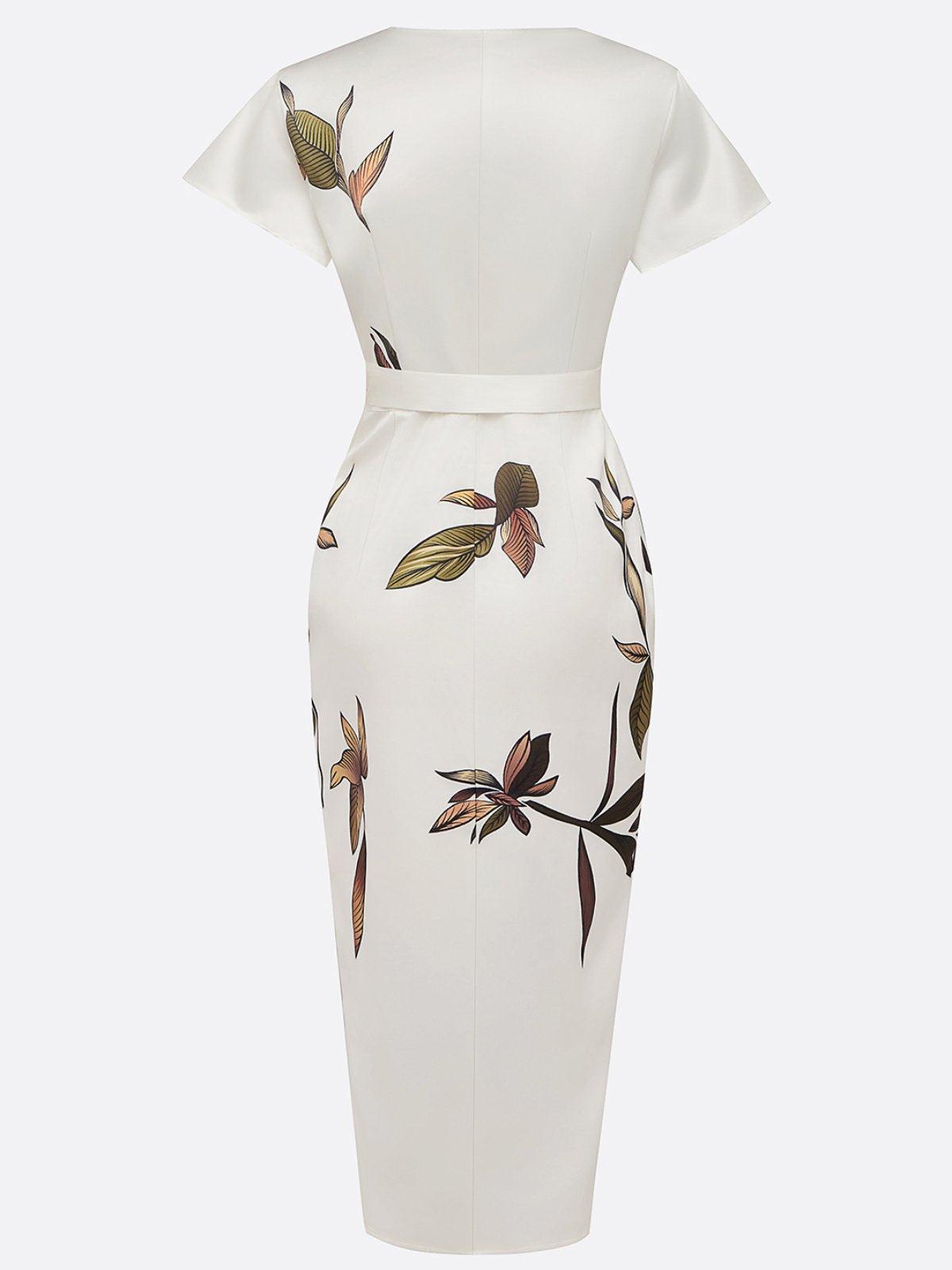 Elegant Wrap Dress