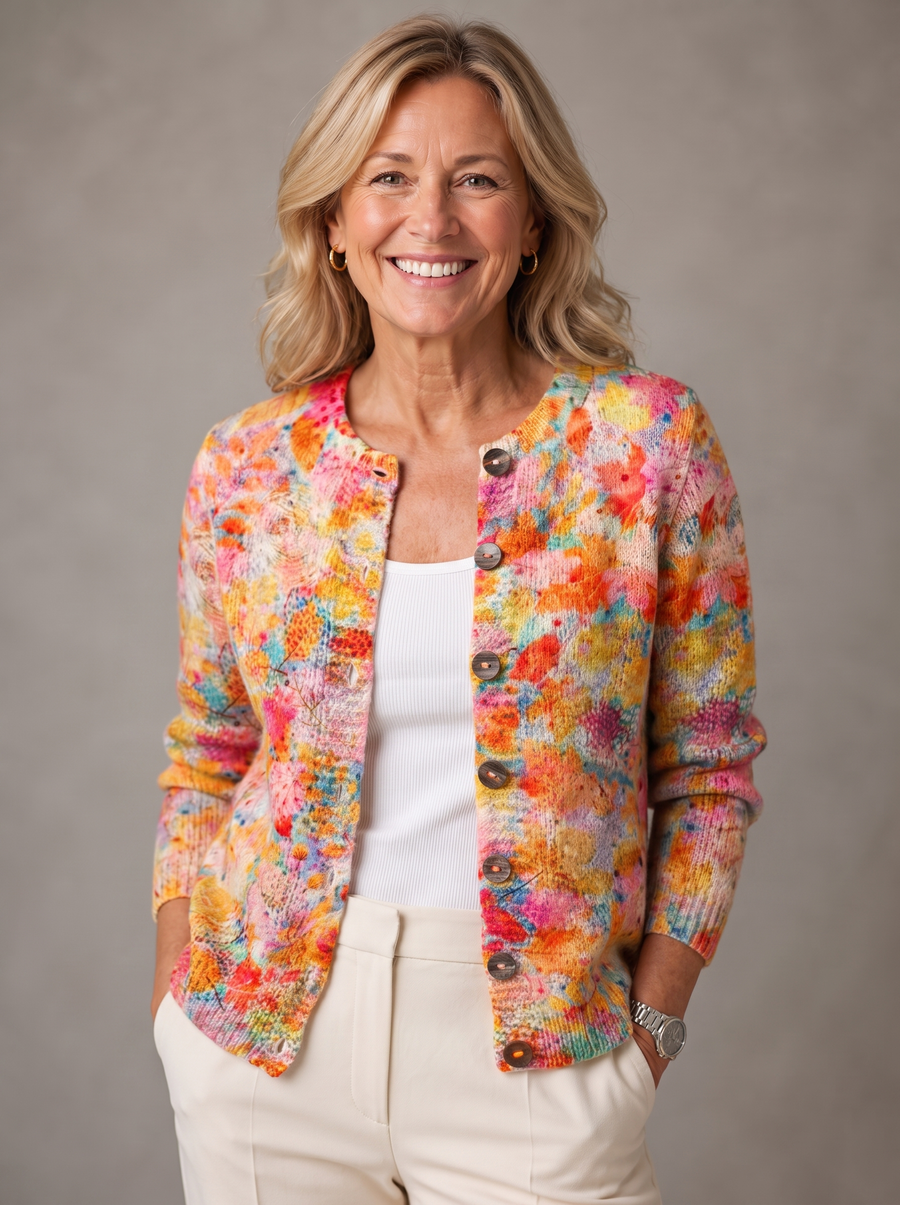 Phoebe | Vintage Knit Cardigan