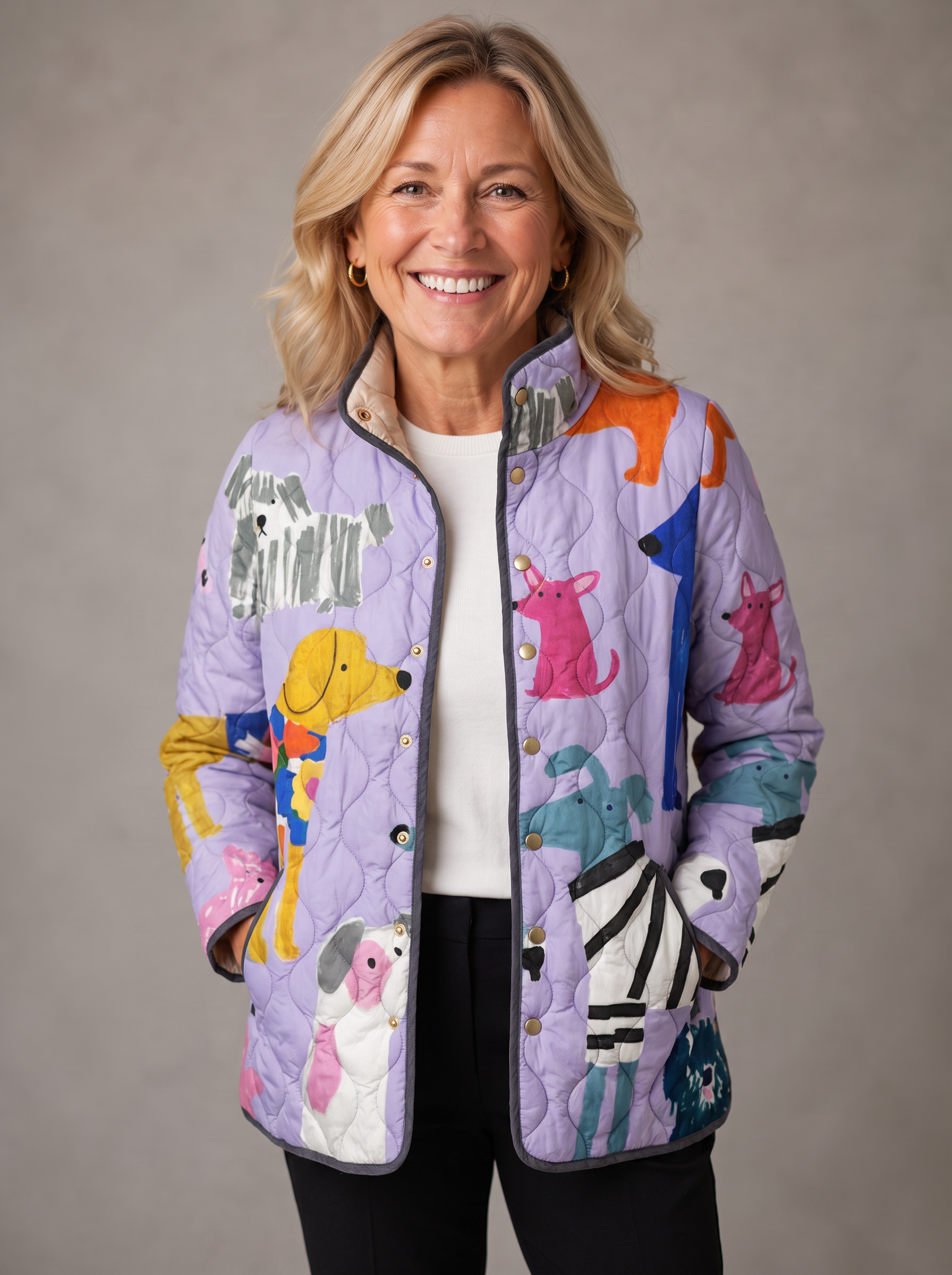 Elodie | Whimsical Storybook Quilted Jacket