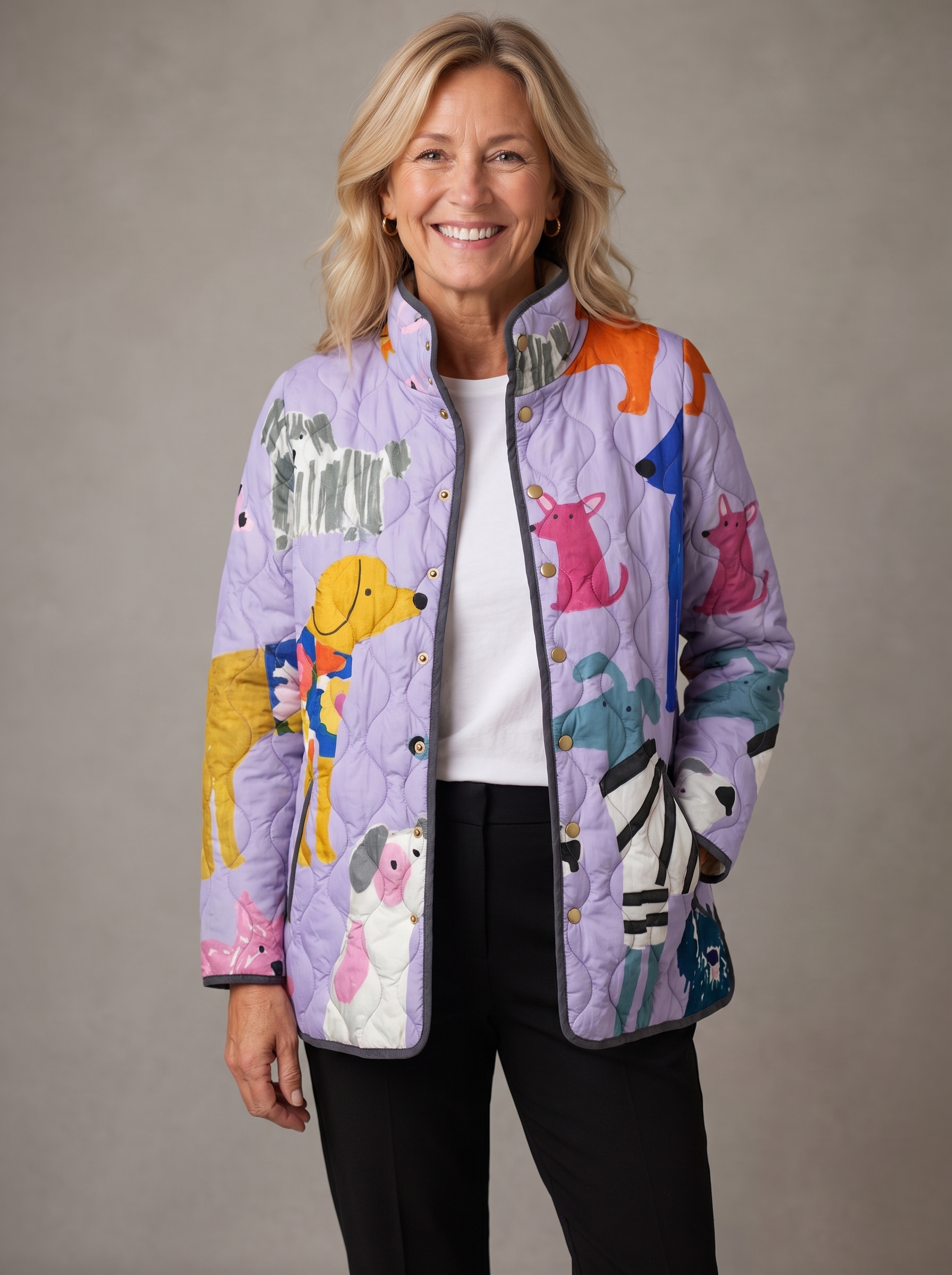 Elodie | Whimsical Storybook Quilted Jacket