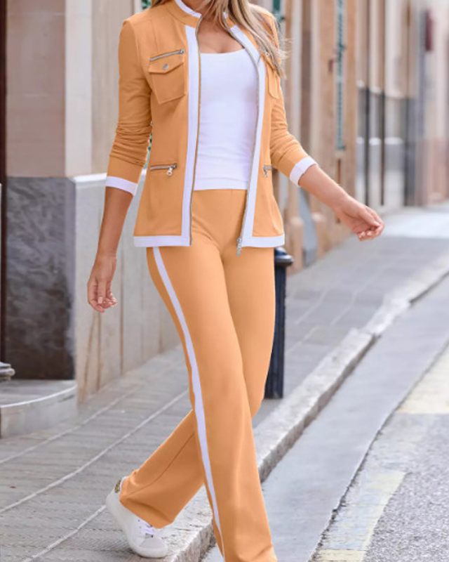 Alessia | Chic Jacket & Pants Set